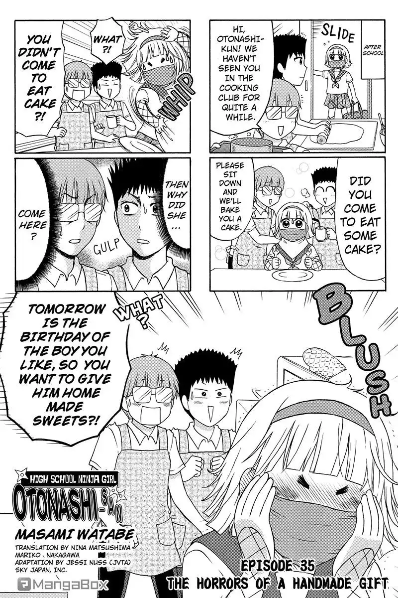 Kunoichi Joshikousei Otonashi-san Chapter 35 1